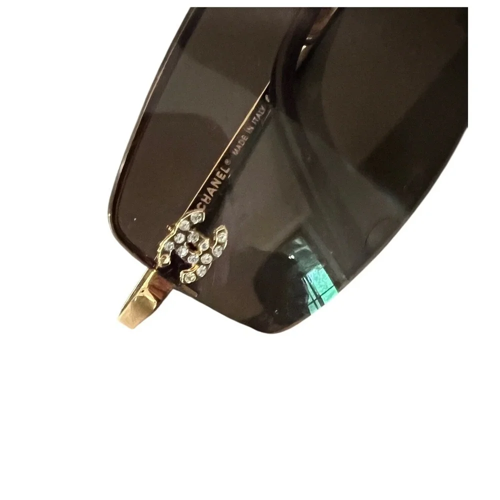 Chanel Crystal CC Sunglasses 4093-B